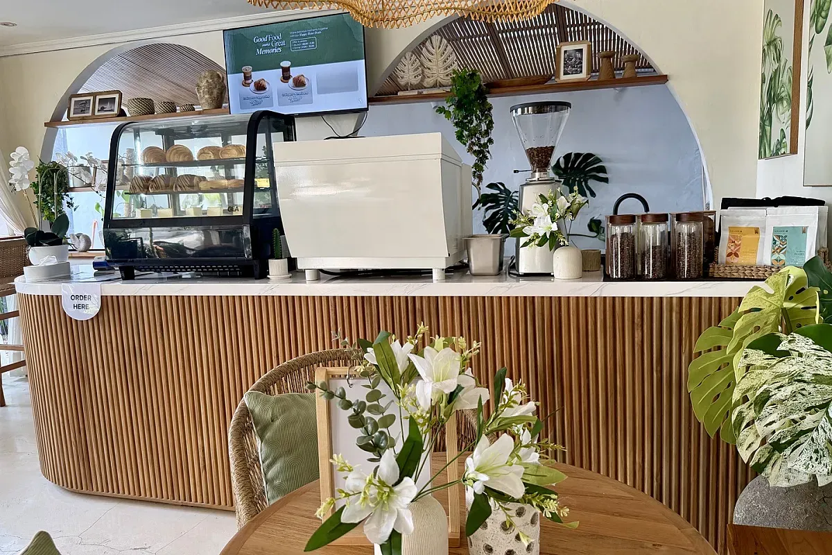 Booka Kitchen & Coffee laptop friendly café in Sleman