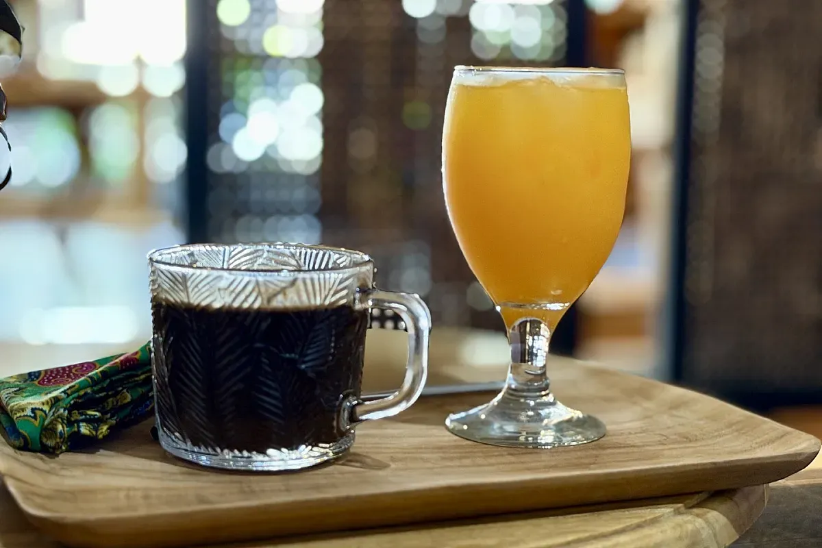Talking Leaves Bali Bookshop laptop friendly café in Denpasar