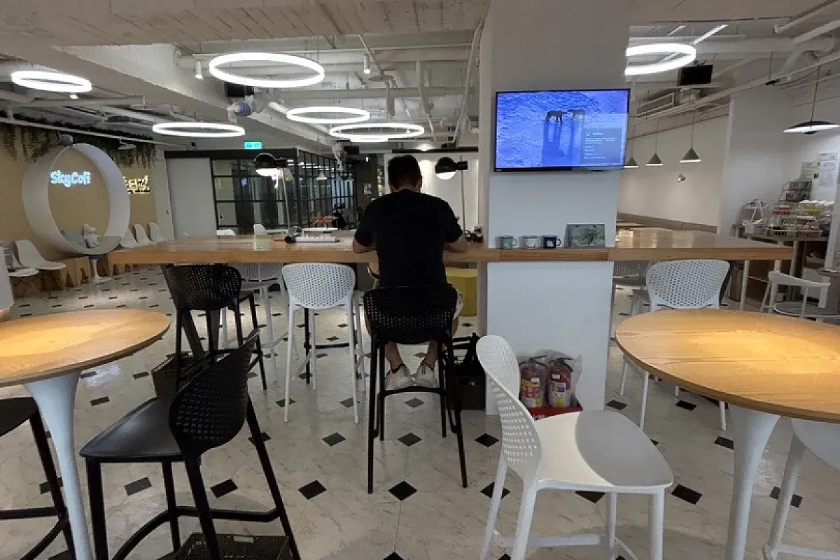 Sky Cofi 咖啡館 laptop friendly café in Songshan District